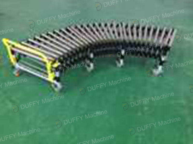 Ring belt power telescopic roller conveyor